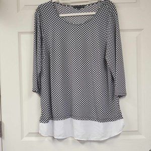 Adrianne Papell 1X womens tunic
